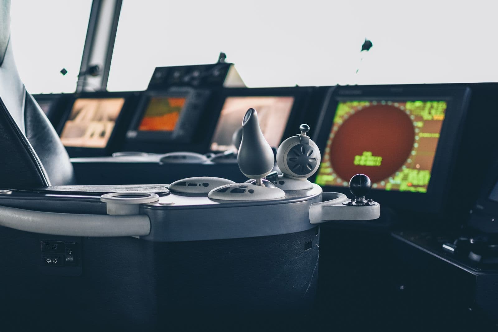 A dashboard of monitoring screens tracking activity in real time